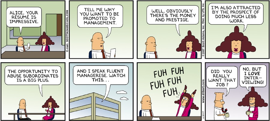 Dilbert Cartoon